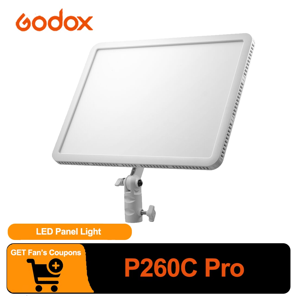 Video Light Panel Led - Godox P260C PRO Panel Lampu LED