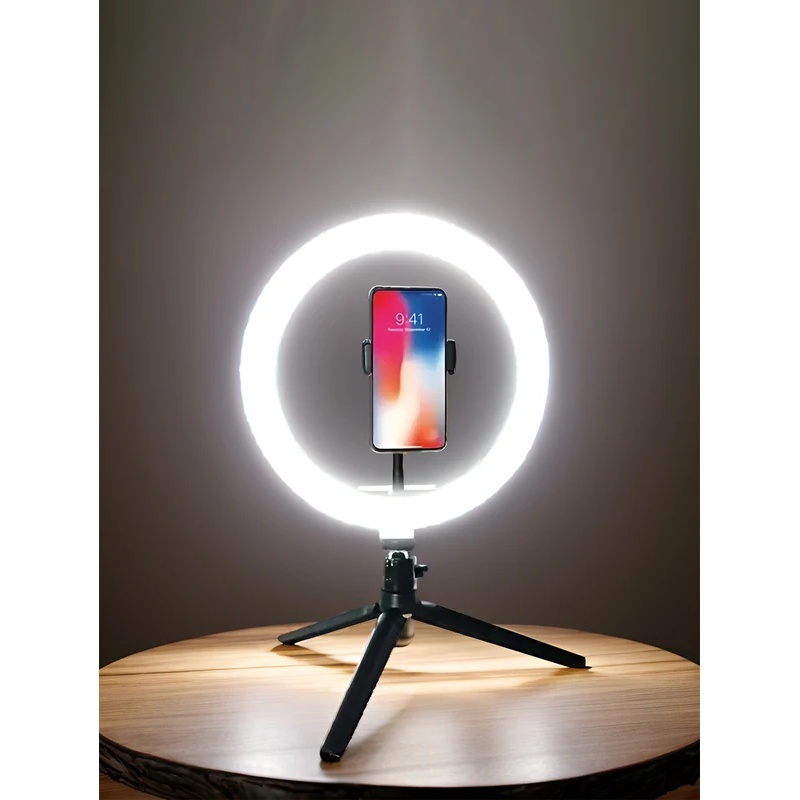 Photography Lighting Spotlight - Lampu Cincin Desiontal 26 cm dengan