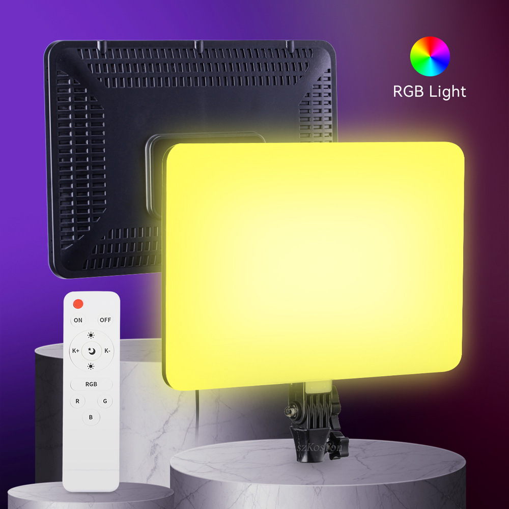RGB 14 ''Lampu Video LED Remot - Video Light Panel Led ulasan dan harga