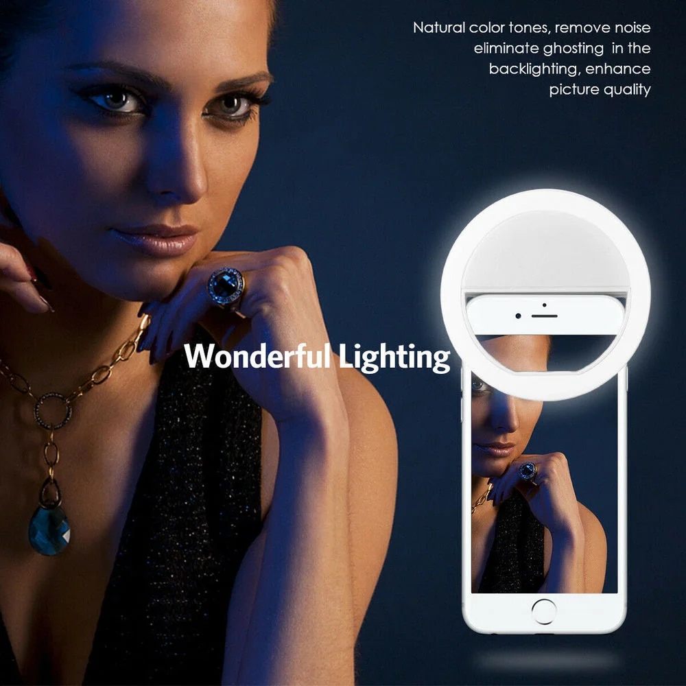 Lampu Ring LED swafoto isi ula - Photography Lighting Spotlight ulasan dan harga
