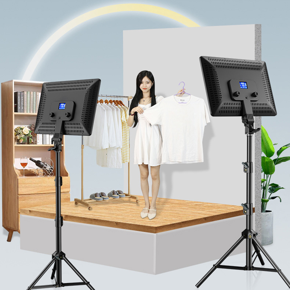 Panel Lampu Video LED 10/14 In - Video Light Panel Led ulasan dan harga