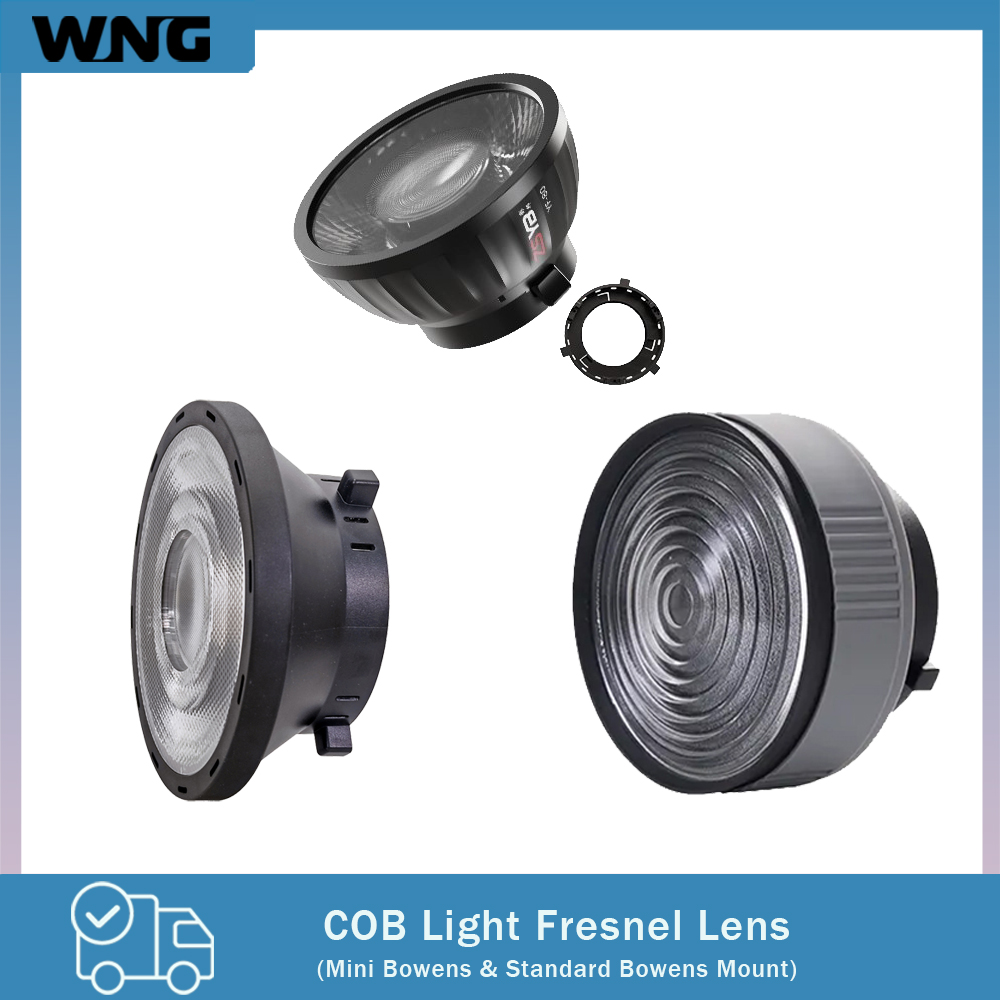 Lensa Fresnel 15-55 Derajat de - Photography Lighting Spotlight ulasan dan harga