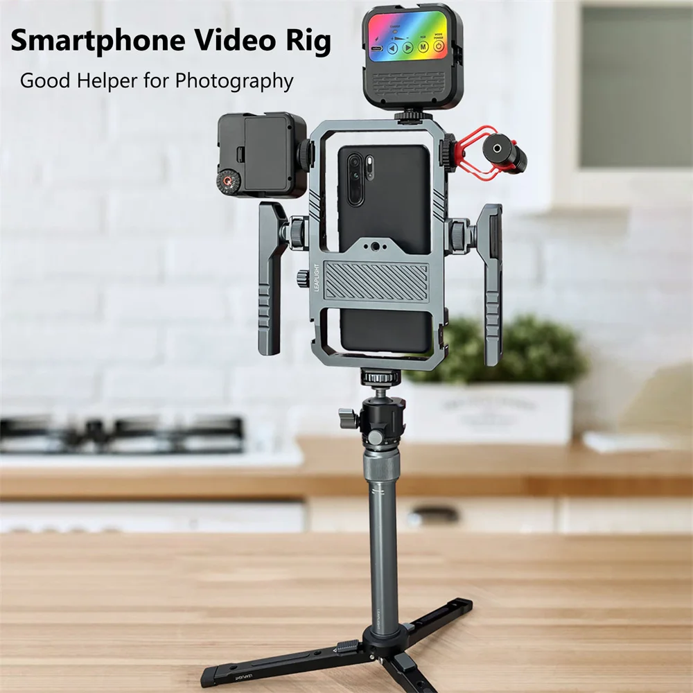 Penyangga ponsel logam Univers - Photography Lighting Spotlight ulasan dan harga