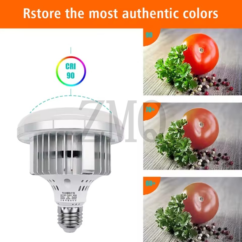 Lampu E27 85W 155W 3200K-5500K - Photography Lighting Spotlight ulasan dan harga