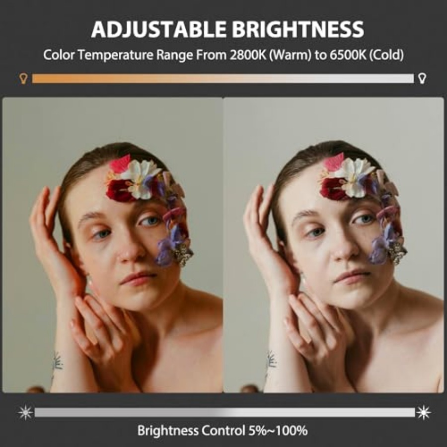 Lampu Video LED COB 60W Portab - Photography Lighting Spotlight ulasan dan harga