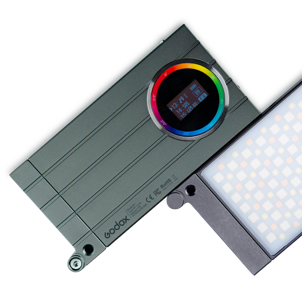 Godox M1 RGB Mini Creative LED - Video Light Panel Led ulasan dan harga