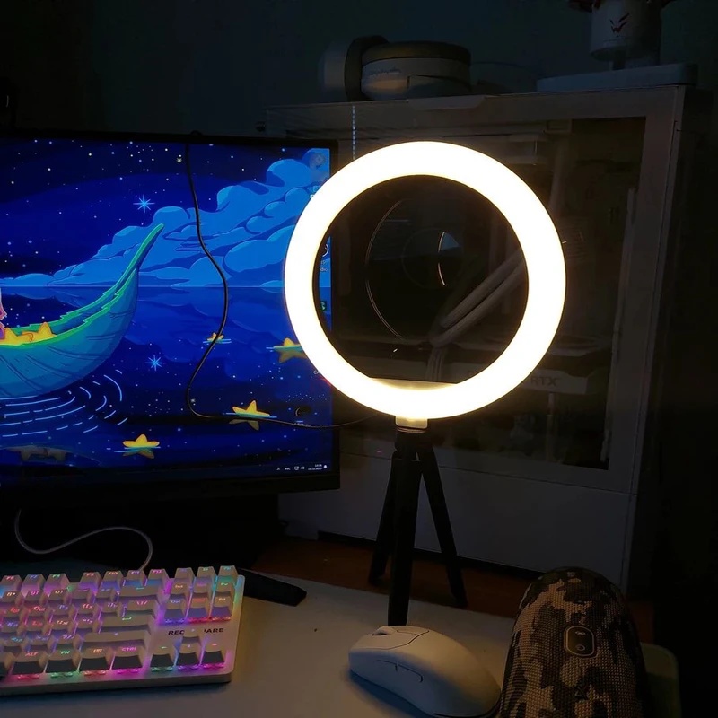 Lampu Cincin Desiontal 26 cm d - Photography Lighting Spotlight ulasan dan harga