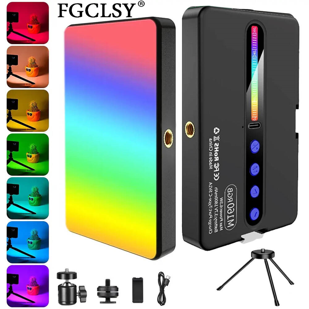 Lampu Kamera LED RGB Output Wa - Video Light Panel Led ulasan dan harga