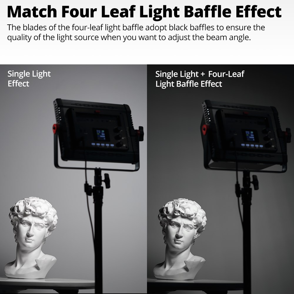 AMBITFUL P35R, Lampu Panel Vid - Photography Lighting Spotlight ulasan dan harga