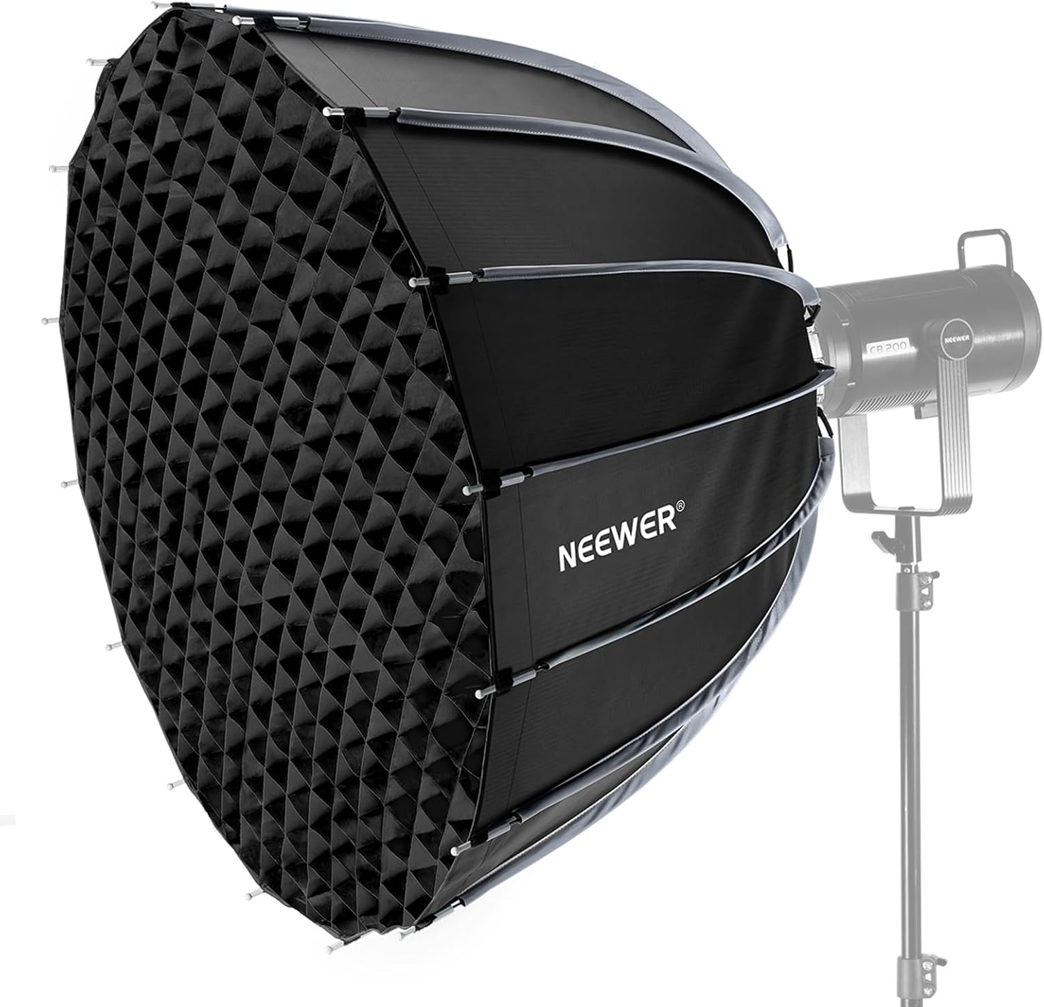 Softbox Parabola dengan Duduka - Photography Lighting Spotlight ulasan dan harga