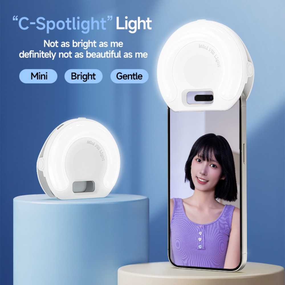 D7 Lampu Ponsel Warna Macaron  - Photography Lighting Spotlight ulasan dan harga