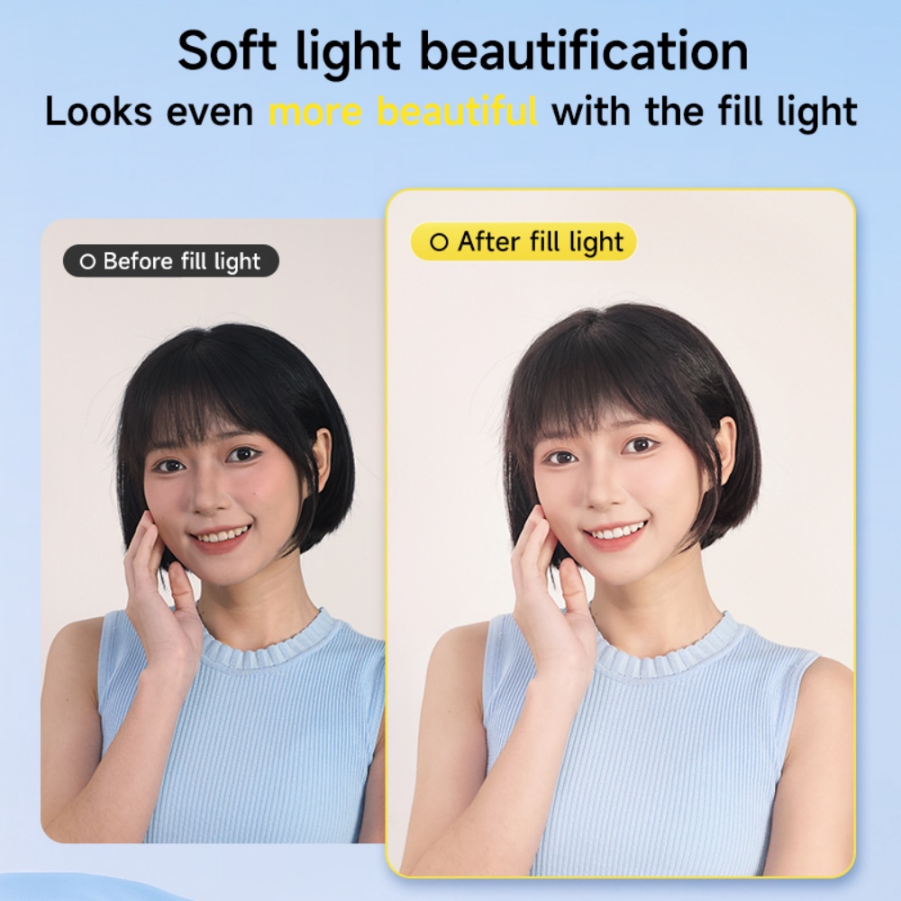 D7 Lampu Ponsel Warna Macaron  - Photography Lighting Spotlight ulasan dan harga